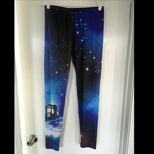 Blue Doctor Who Leggings
